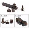 7-Piece Knurling Tool Set with Double-Wheel, 0.5mm, 1mm, 2mm Thread Pitch for Lathe Tools