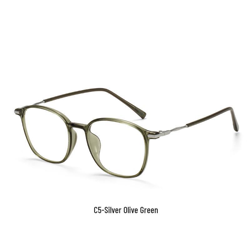 Ultra-Light Korean Style Women s Eyeglass Frame, Square & Round, Slenderizing Design for a Bare Face