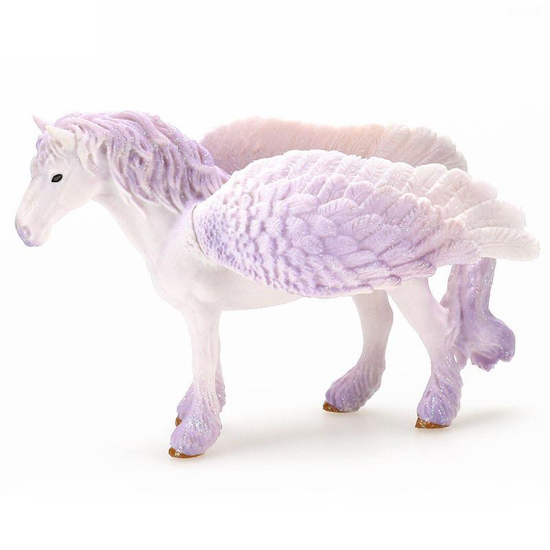 Kolorowa Zabawka Jednorożec Symulacja Mini Model Zwierzęcia Jednorożce Latający Koń Figurka Model Dzikie Figurki Zabawki Edukacyjne dla Dzieci Figurka