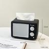 Creative Retro Vintage Radio Tissue Box Living Room Coffee Table Storage Box Household Napkins Paper Drawer Table Decoration