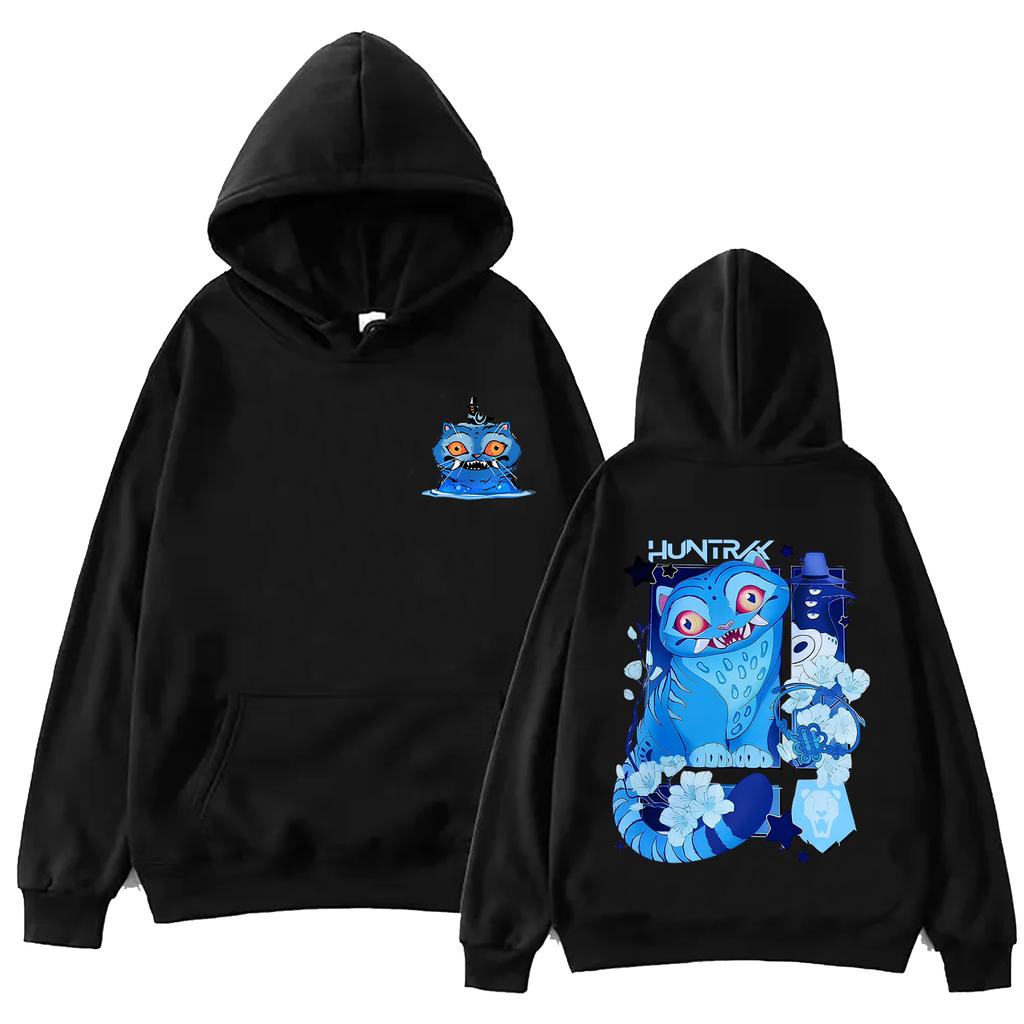 2025 Kpop Devil Hunter Tiger Print Hoodie Pure Cotton Harajuku Hip-hop Pullover Millennium Clothing Fashion