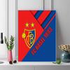 FC Basel Pattern  3pcs 100% Round Full Drill 5D DIY Diamond Painting Embroidery Cross Stitch Rhinestone Décor