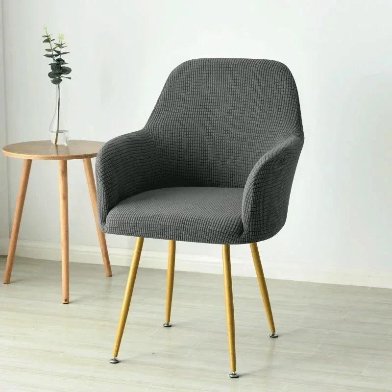 Water-resistant Elastic High Arm Chair Covers Hotel Dining Adjustable Armchair Cover Hotel Bar Seat Slipcover Home Decoration
