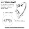 New 925 Silver Sausage Dog Ring For Women Fit Wedding Party Jewelry Gift