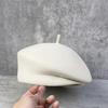 Styling Celebrity Style Wool Beret Female Face Little Painter Hat Elegant Top Hat Versatile Fashionable Trendy Hat