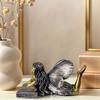 1 Resin Garden Fairy Statue Showing a Fairy Angel Girl Lying on a Book. This Statue Is Specially Designed to Install the Decoration of the Gro