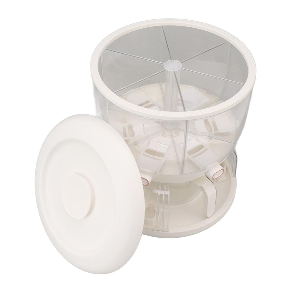 360 Degree Rotating Grain Storage Food Dispenser Rotating Rice Grain Dispenser Storage Container
