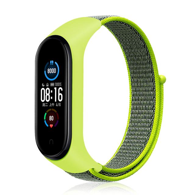 Bracelet for Mi Band 10 8 7 9 Strap Nylon Sport Loop Watch Belt Pulsera Correa Mi Band 4 Wristband Xiaomi Mi Band 5 6 3 Bracelet