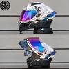 High Quality Motorcycle Helmet Dual Lens Flip Racing Helmet Knight Head Protector DOT Approved Casco Abierto De Moto Para Hombre