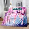 1pc K-Pop Demon Hunters Blanket Comfortable Soft Lightweight Multi Seasonal Blanket Travel Camping Picnics Sofa Office bedroom Perfect Gift Friends