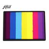 Regenbogen Gesichtsfarbe 50G für Körperbemalung, Hochpigmentiertes Make-up Kinder Halloween Party Cosplay, Abwaschbar Erwachsene Langanhaltend