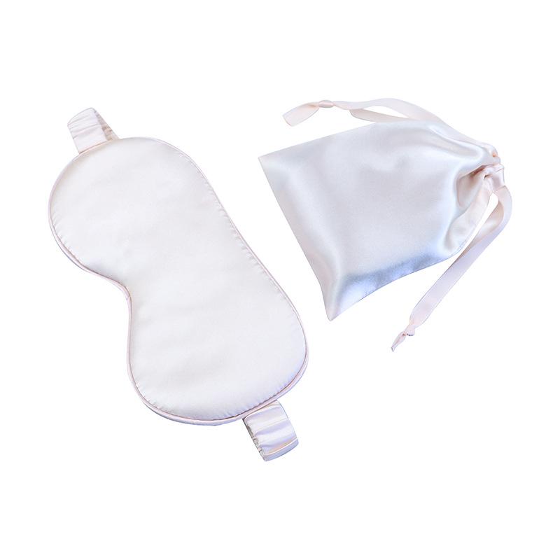 Hedvábná oční maska 16 momme s úložným sáčkem na spaní