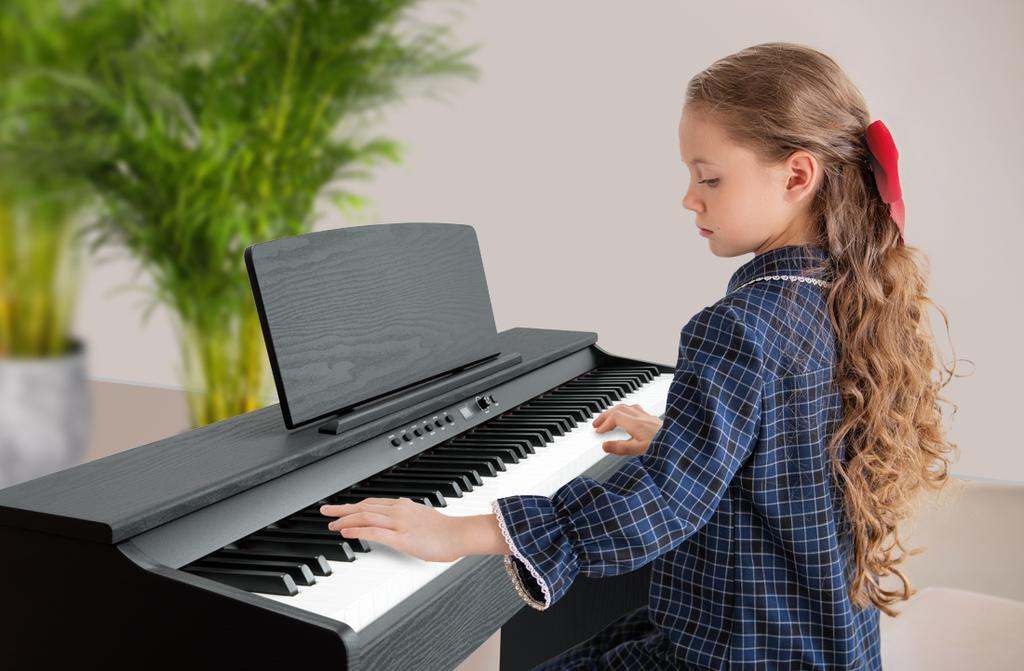 MusicMate MM-P60-B PureHarmony BLACK Digital Piano
