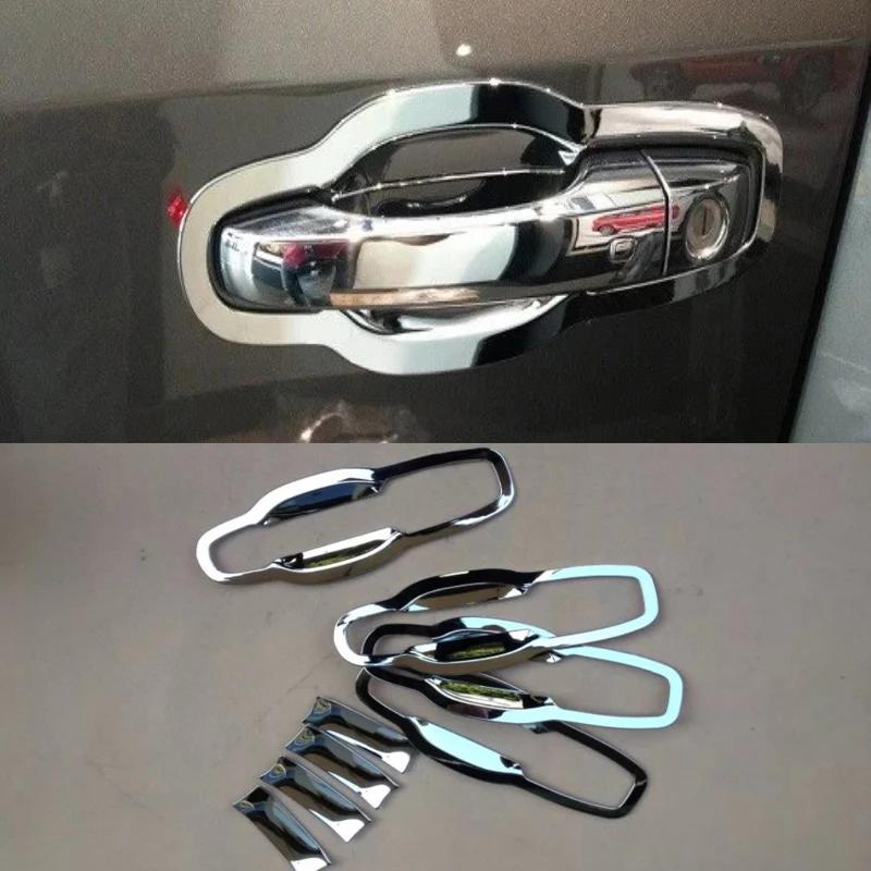 For Dodge Journey Fiat Freemont 2012 - 2016 ABS Chrome Headlight Taillight  Front Rear Fog Light  door bowl Frame Sticker Cover