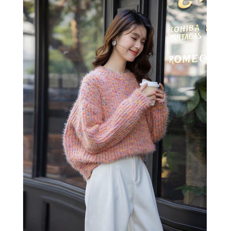 Mokana Women's Urban Casual Long Sleeve Knit Top