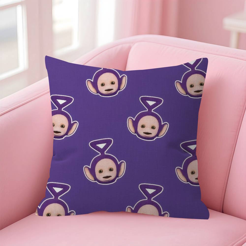 

Cute Teletubbies cartoon Cushion Cover 30x50 Polyester Sofa Cushions Decorative Throw Pillows Home Decoration Pillowcover 30x30 cm