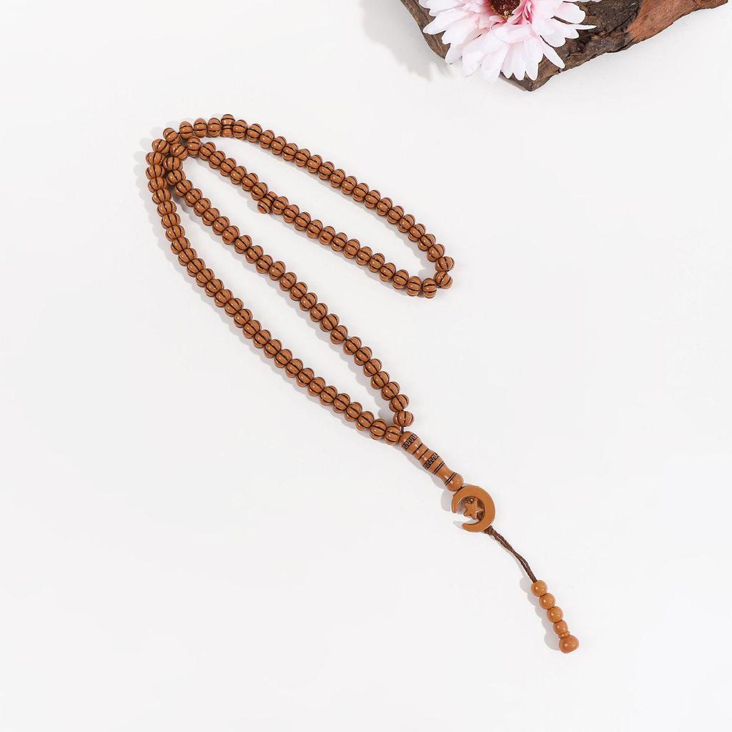 Muslimische Gebetsperlen aus Acryl - 33 Handgehaltene Zikr-Perlen, Schmuck im nahöstlichen Stil