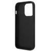 Karl Lagerfeld KLHCP14LSAPCHG iPhone 14 Pro 6.1" Hardcase Silver/silver Saffiano Choupette Head Patch
