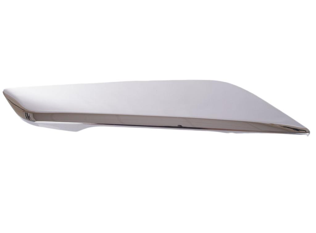 BMW 5 G30 F90 17-23 Front Fender Cover Trim Chrome, Right
