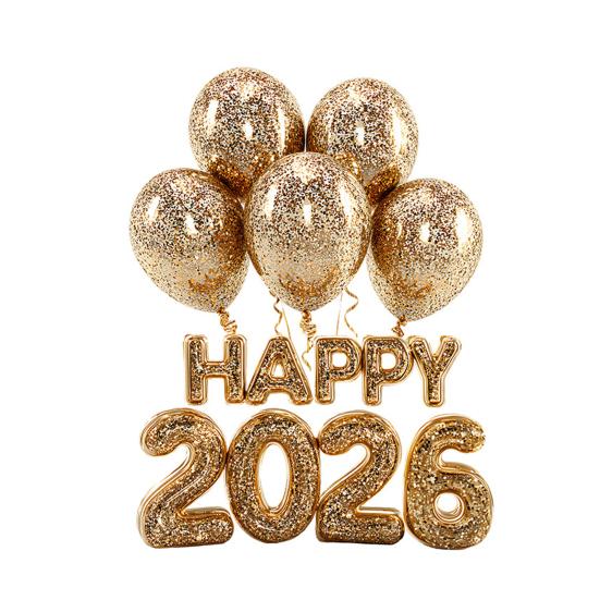 1/2 Foi 2026 Anul Nou Autocolant Static de Geam Removabil Impermeabil Decal Decorare Festival Sărbătoare An Nou Fericit