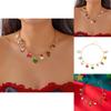 Christmas Jewelry Jewelry Set With Zinc Alloy Geometric Pendant And Layered Chain Design For Holiday Events