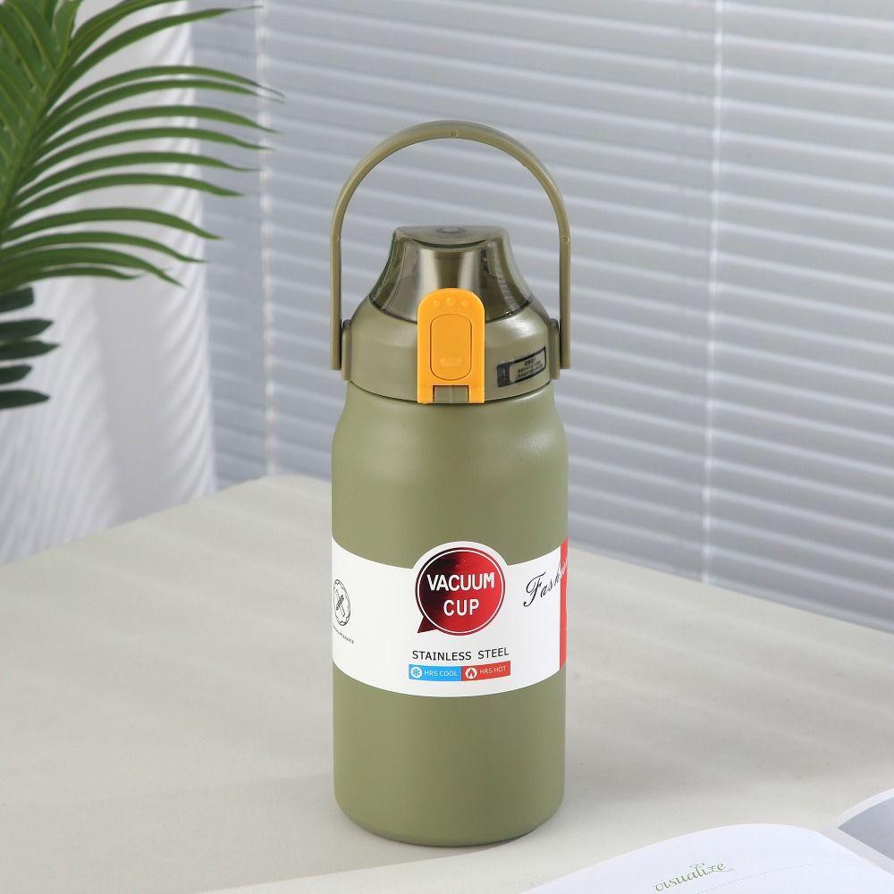 1200ml Sports Thermos Bottle 316 Stainless Steel Travel Insulated Cup  Coffee Tea