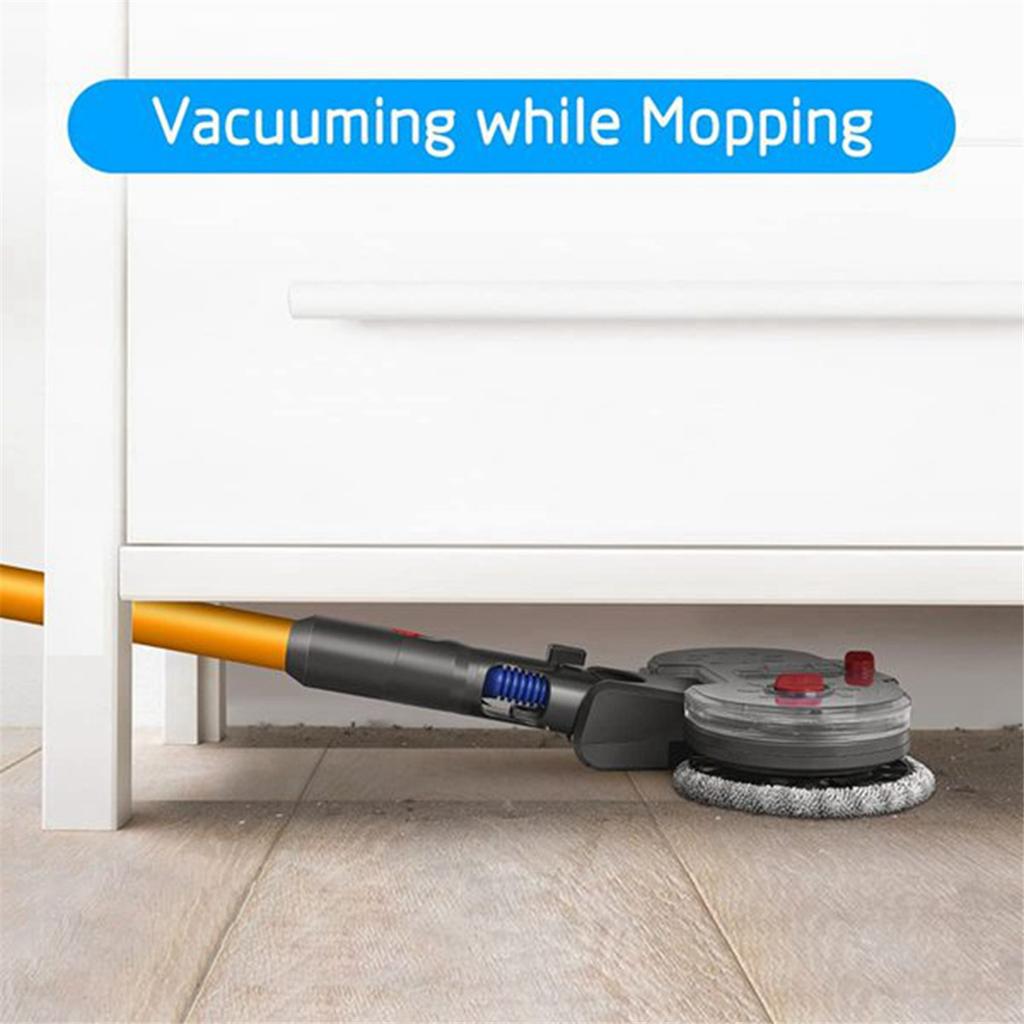 Cap de mop electric pentru aspiratorul Dyson V10 V12 Slim, cu rezervor de apa detasabil si 12 mop lavabil