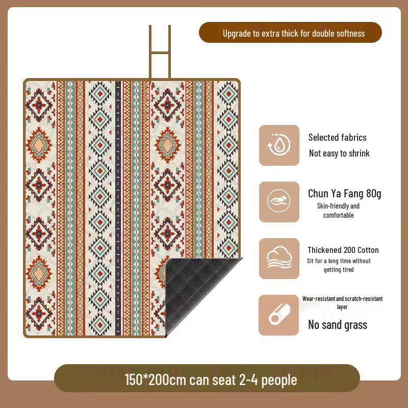 Thickened Portable Non-Slip Outdoor Baby Crawling & Picnic Mat