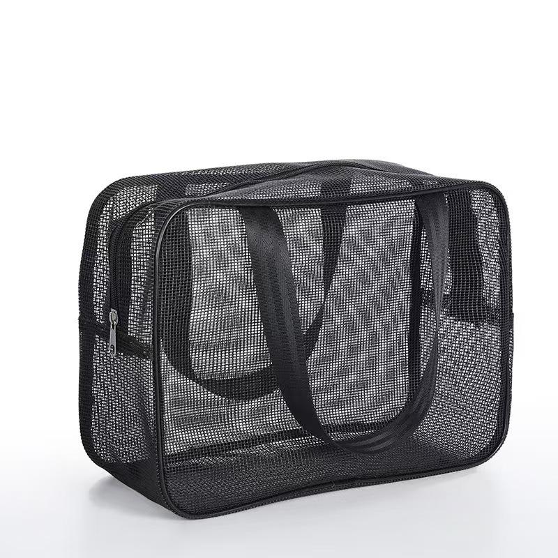 Men's Breathable Mesh Bath & Cosmetics Storage Bag
