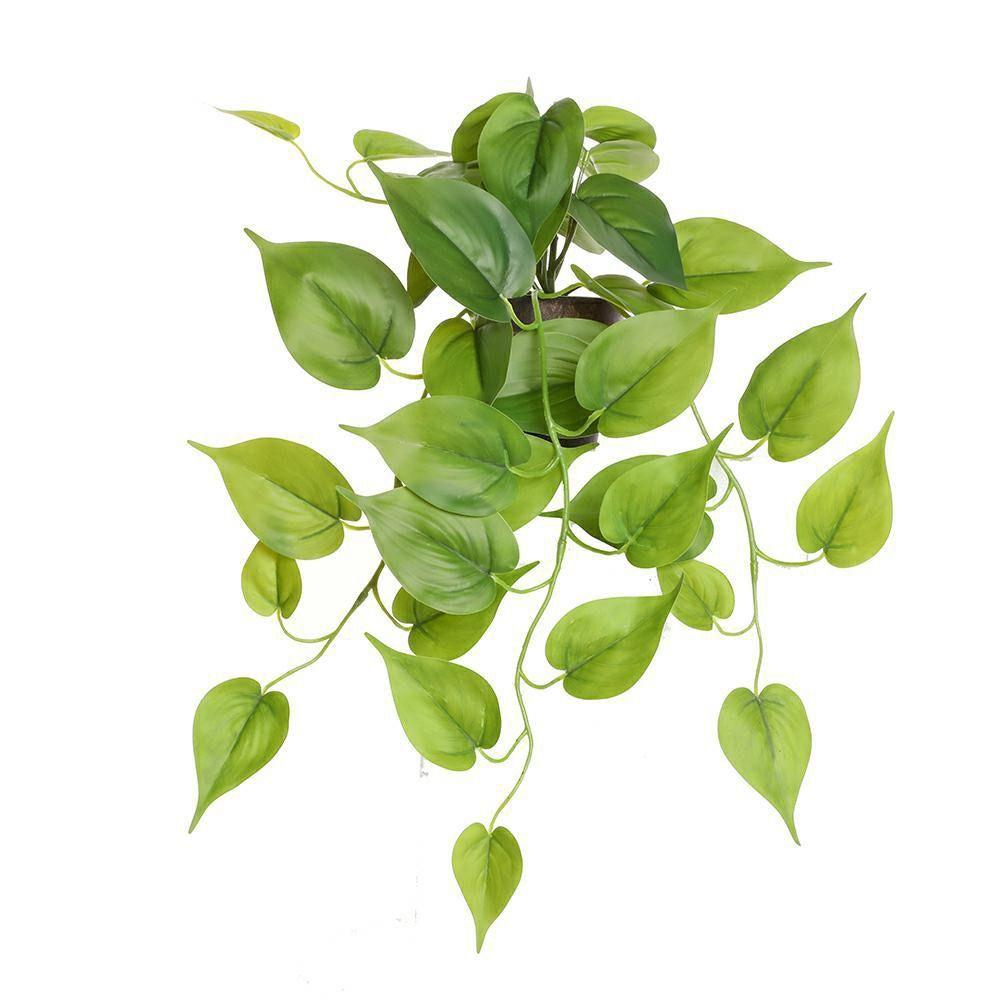 Green Simulated Green Vines Desktop Ornament Faux Grass Lifelike Artificial Plant  Wedding Party