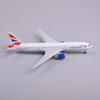 20cm Model Airplane 777 British Airways Alloy Metal Aircraft W Wheels Landing Gears Toy Planes for Boys Souvenir Plane Toy