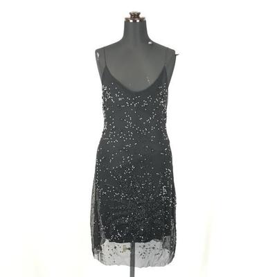 ALEXIA ADMOR NEW YORK Sleeveless Luxury Dress/Size S/Black/(USED)