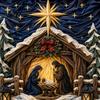 Christian Home Decor Projects 3D Fabric Poke Art Kit for Adults Faith Inspired Holiday Craft Kit DIY Christmas Wall Handmade Religious Gift Layered