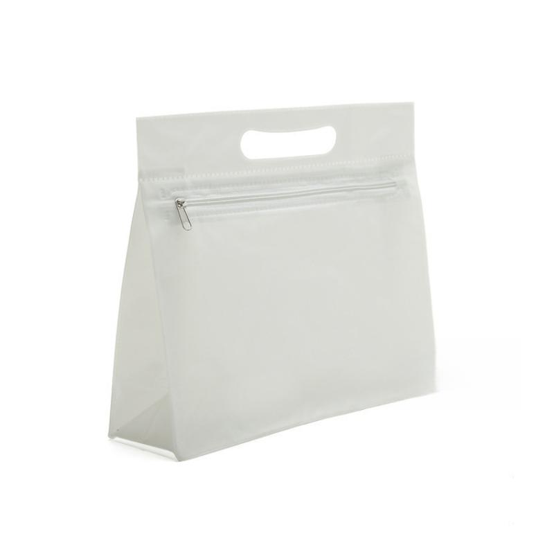 1 Stück Reißverschluss Design Toilettenartikel Make-up Tasche Tragbar PVC Wasserdicht Organizer Tasche Schwimmtasche Für Nasse Trockene Trennung Strand Aufbewahrung