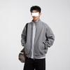 Men's Trendy Autumn/Winter Hoodie Cardigan: Loose Casual Stand Collar Zipper Jacket