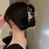 1pc Sweet Fairy Shape Hair Claw Clips Metal Jaw Clips Ponytail Holder Hair Clips