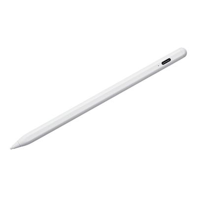 SANWA SUPPLY Hybrid Wiederaufladbarer Ultrafeiner Touchpen (Weiß) PDA-PEN58W