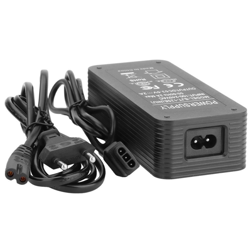 Cargador de 53.5V 2A para Patinete Eléctrico Niu Kqi2 Kqi3 Adaptador de Carga Ebike Enchufe EU
