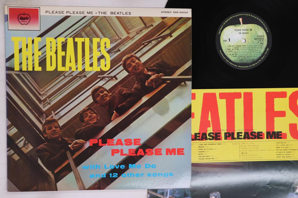 LP Record BEATLES - Please Please Me EAS80550 APPLE 1976 Japan Rock Used