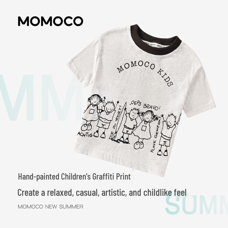 MOMOCO Boys' Casual Summer T-Shirt