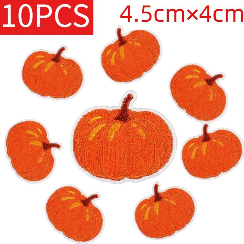 Wholesale Lots of Lots of Christmas Style Embroidery Horror Skull Patches Santa Pumpkin Thanksgiving Ironing Bag Decoration