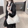 Korean Chic One-Shoulder Nylon Crossbody Bag - Large Capacity, Stylish Design for Women