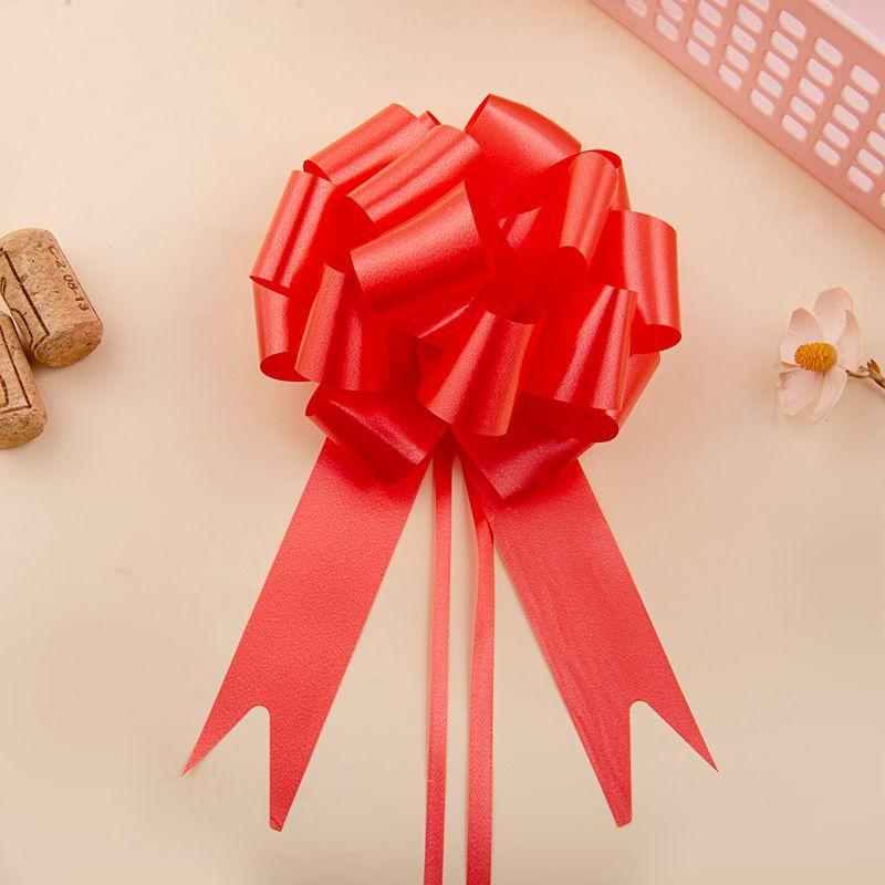 10Pcs Large Ribbon Pull Bows Gift Knot Ribbon Gift Large Pull Bow with Pull Bows with Ribbon Decor Wedding Decor Christma Decor