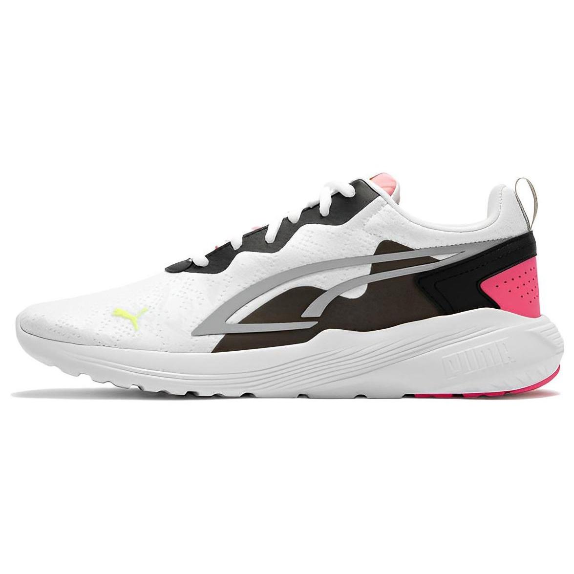 PUMA All-Day Active In Motion  White Pink  Men s 386757-03 EU 37