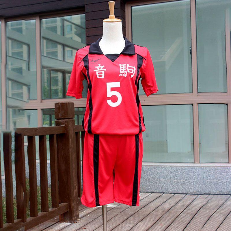 

Старшая школа Некома Хайкю №5 Кенма Козуме Командные майки Косплей костюм No.5,M