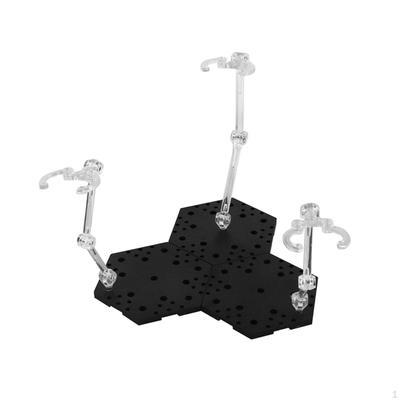Display Stand Rack, Doll Model Bracket for 1/144 Figures Toys DIY Accessories