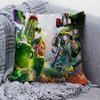 Game P-Plants Vs Z-Zombies Pillow Cushion Cover Pillowcase Living Room Sofa Home Decor Customized