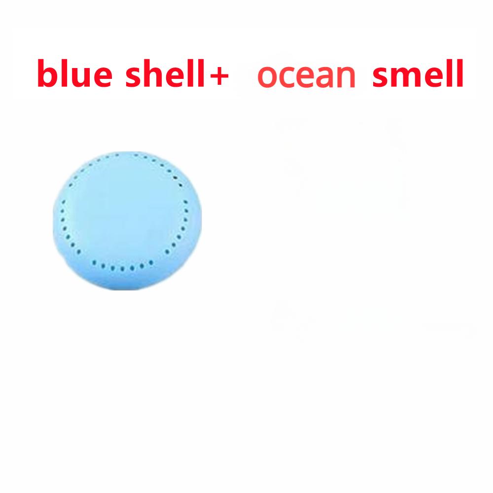

2 шт., ароматерапевтический аромат, стойкий дезодоратор, принадлежности для ванной комнаты, шкаф для спальни, автомобильный домашний туалетный дезодорант, однотонный круглый освежитель синий