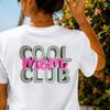 Cool Moms Club T-Shirt, Floral Mom Shirt, Trendy Mama Tee, Mother's Day Gift, Cute Mom Graphic Tee, Mom Life Shirt,4