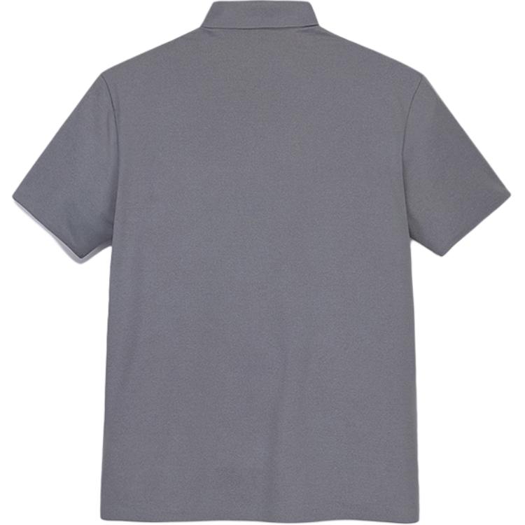 Timberland Outdoor Quick-Dry Casual Cool Breathable Loose Short Sleeve Polo Shirt Men Tops Meteorite A5NXG-EOM